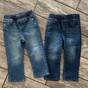 Kids toddler Denim Jeans pants straight leg set lot bundle 👖
